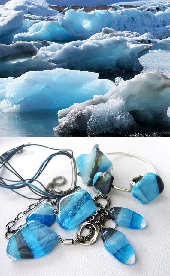 "תרגום של היופי שבטבע לשפה ויזואלית באמצעות זכוכית". מתוך התערוכה "דרך הזכוכית" // צילום: יח"צ